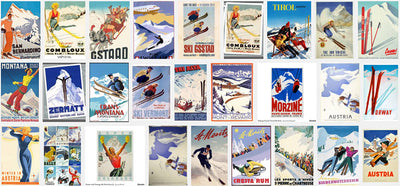 Vintage Ski Posters - Some Of Our Favourites