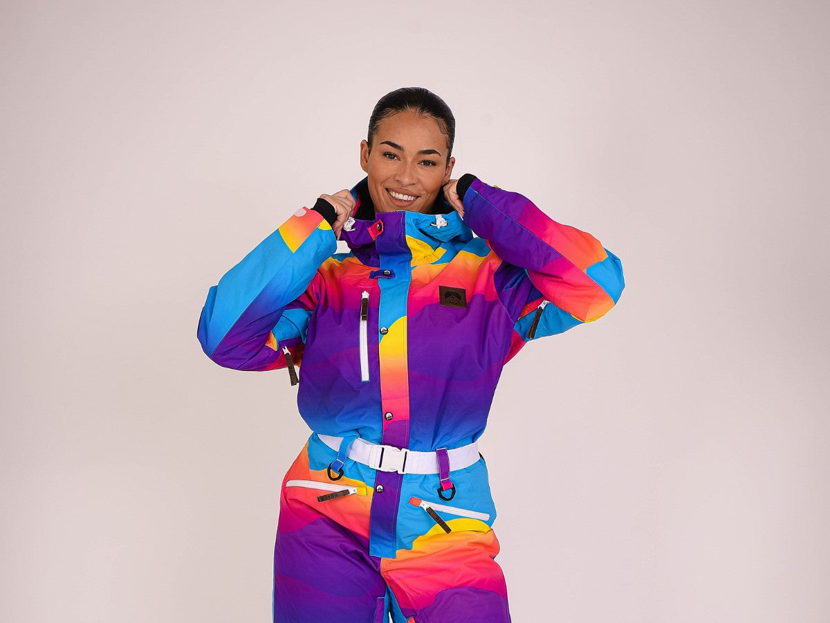 Curved Women's Ski Suits