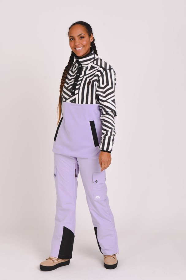 Polaire Fall Line Violet - Femme