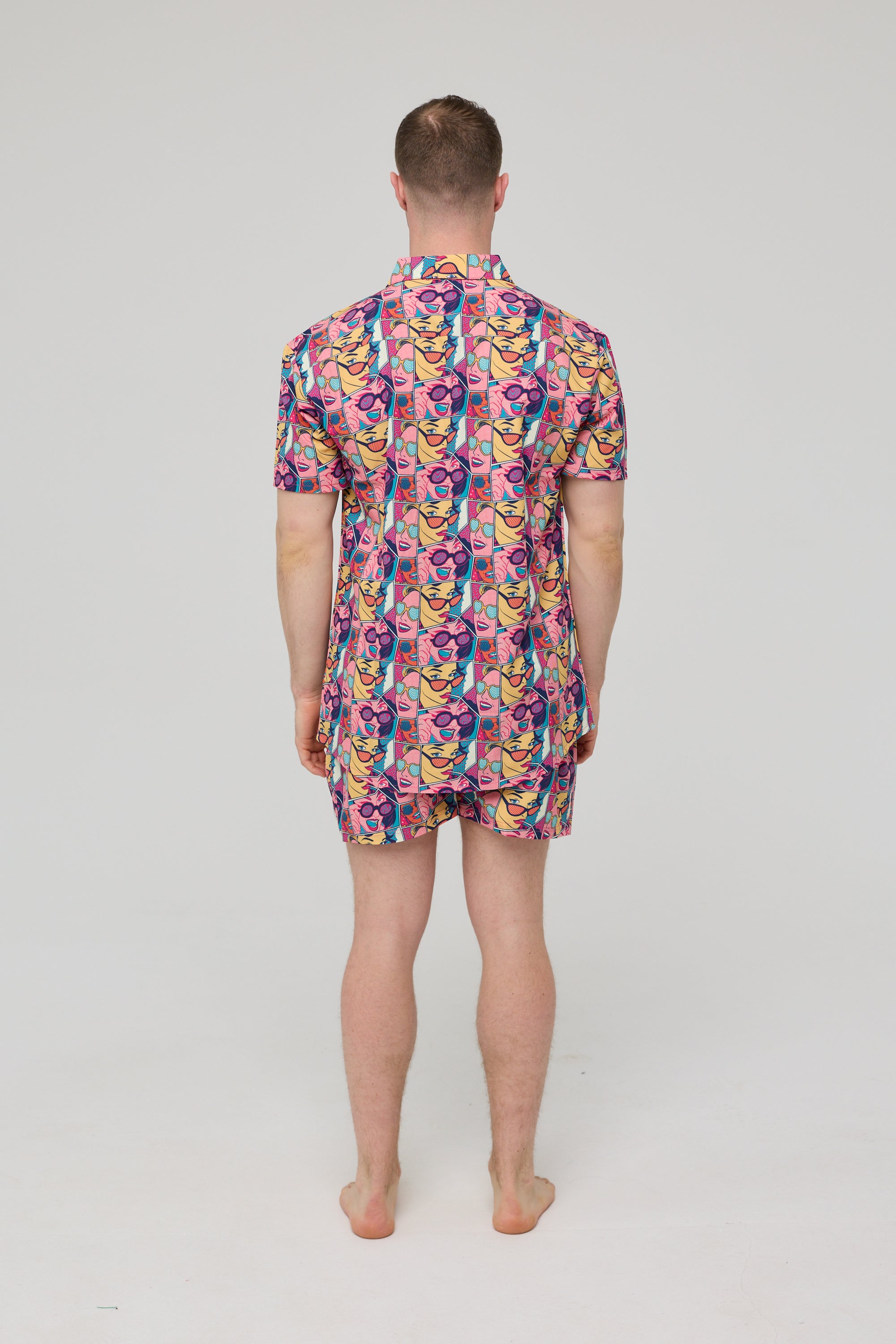 Comic Book Candy Men's Short Sleeve Shirt