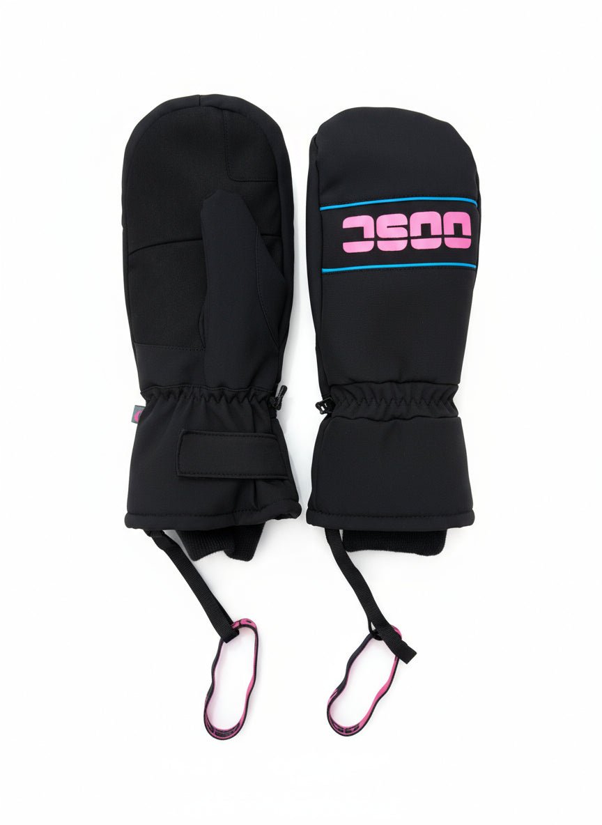1987 PrimaLoft® V2 Ski & Snowboard Mitt - Black - OOSC Clothing