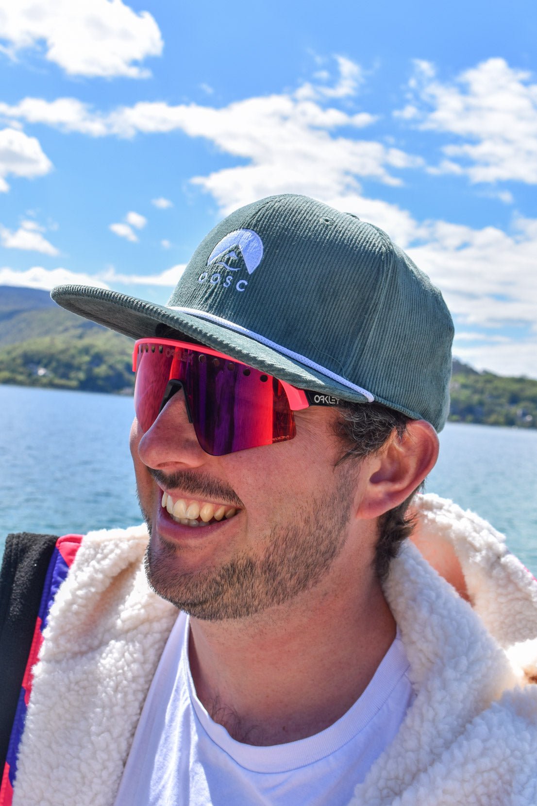 Klassische Cordmütze - Waldgrün