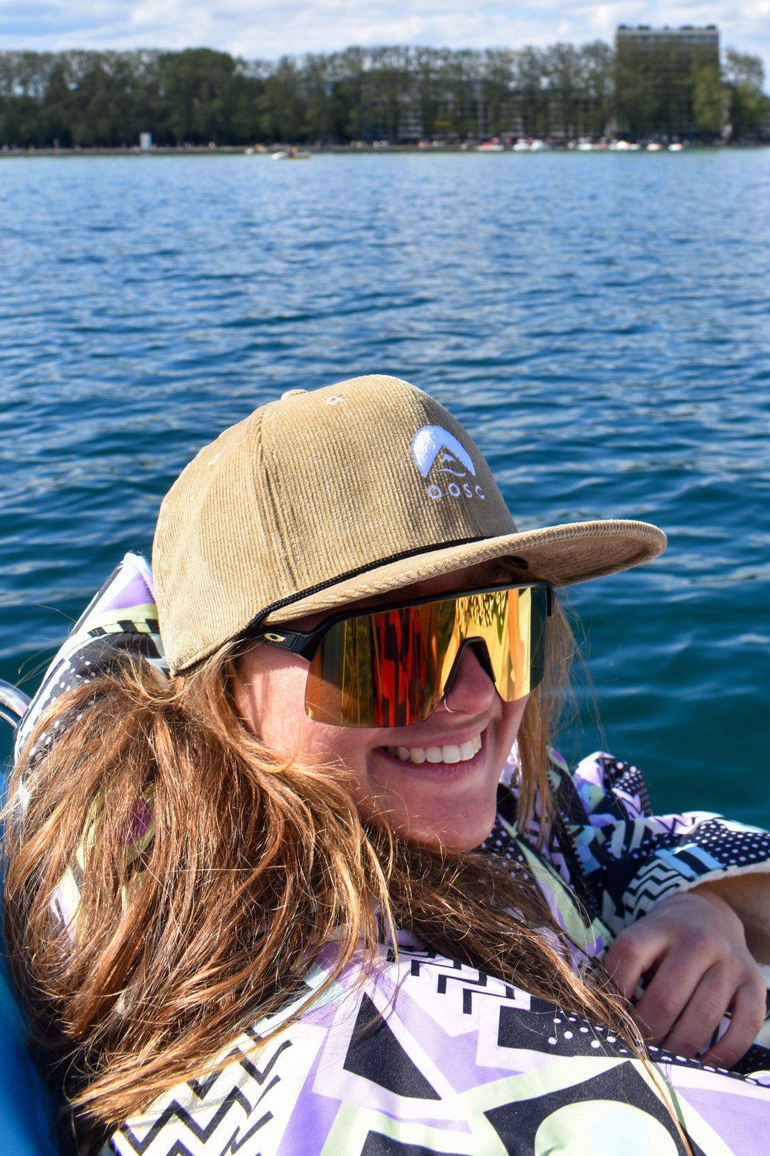 Klassische Cordmütze - Wüstensand