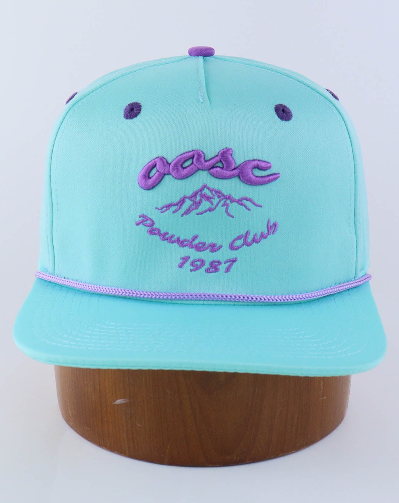 Casquette Powderclub Snapback - Aqua