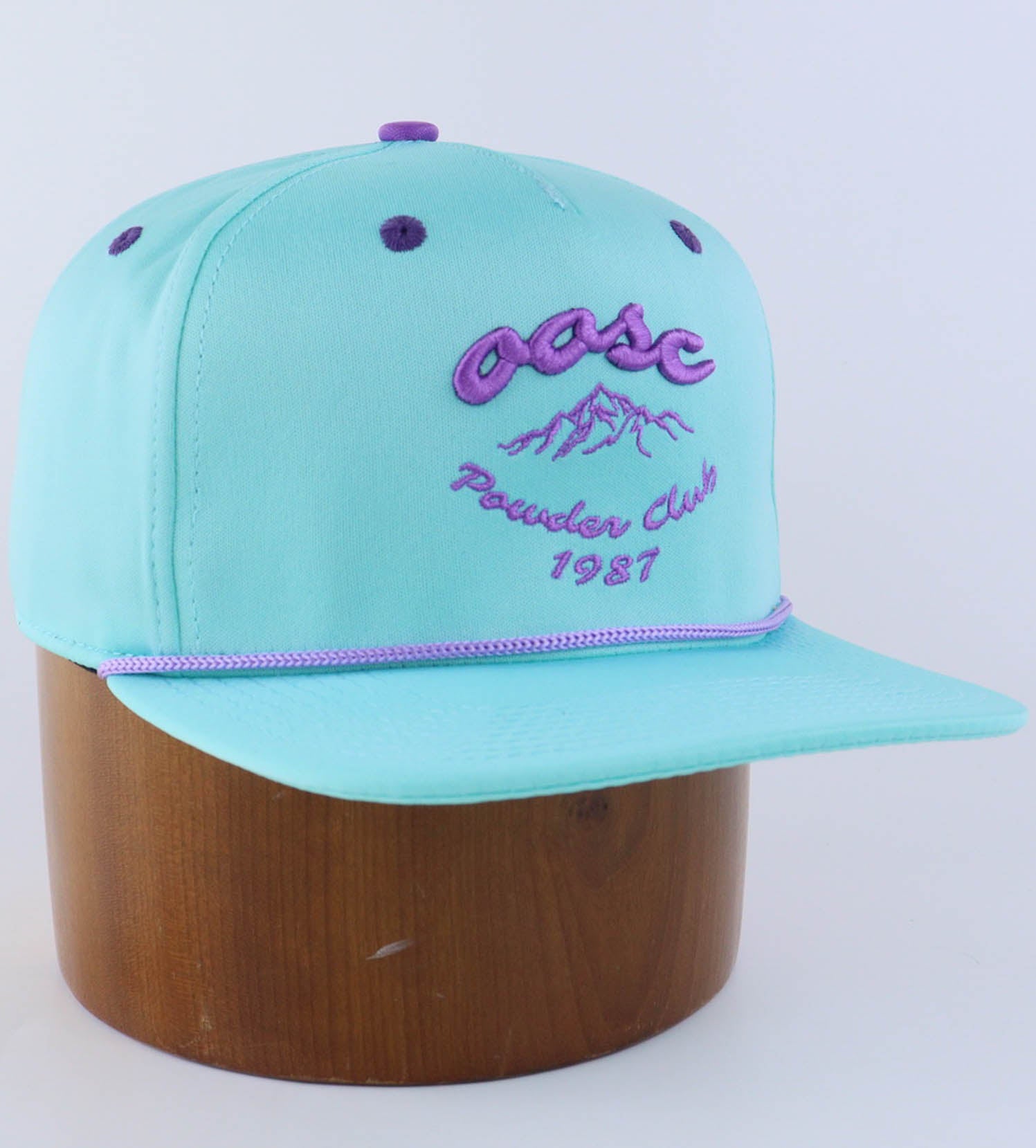 Casquette Powderclub Snapback - Aqua