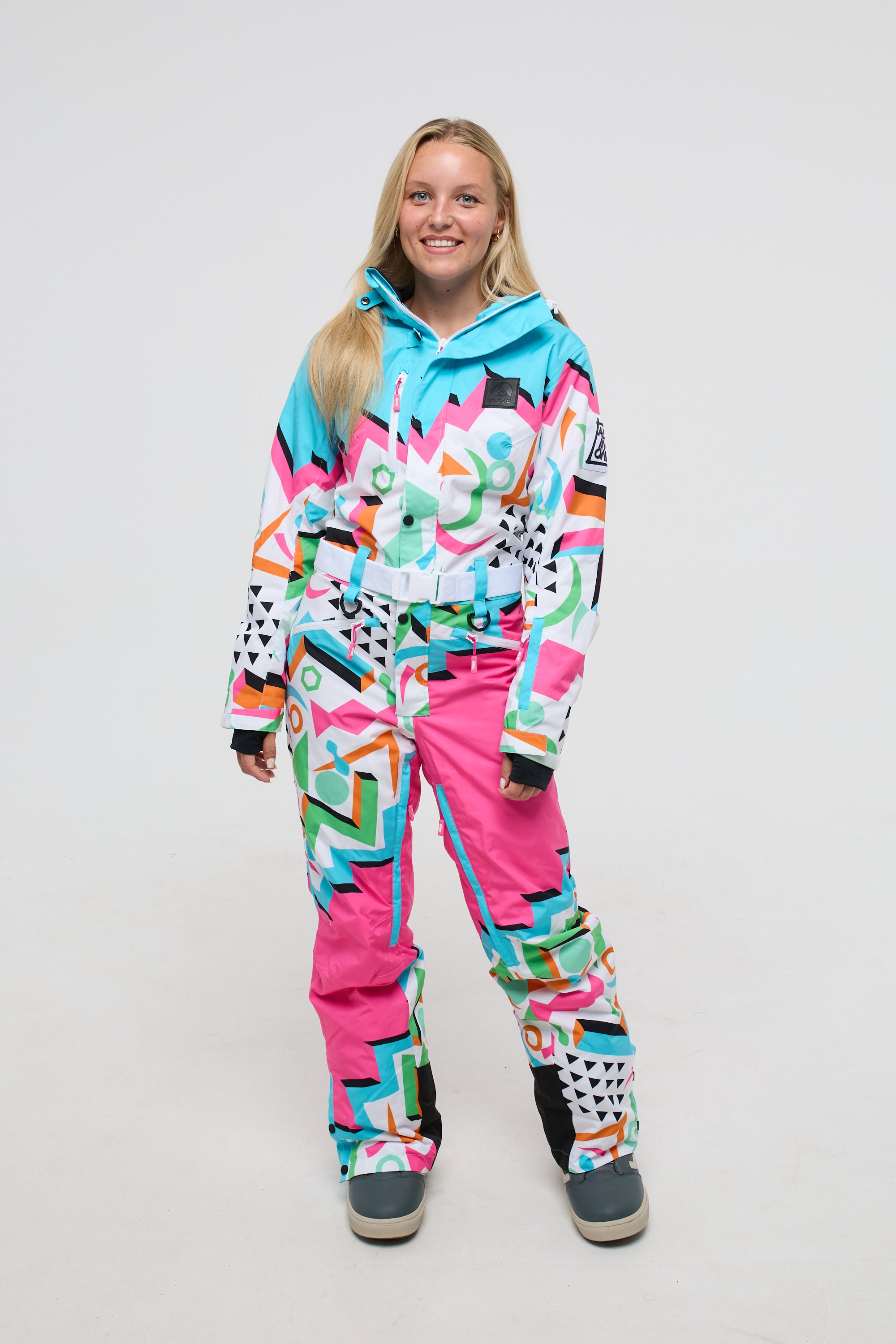 Nuts Cracker Ski Suit | Women’s Multi-Coloured Onesie - OOSC Clothing
