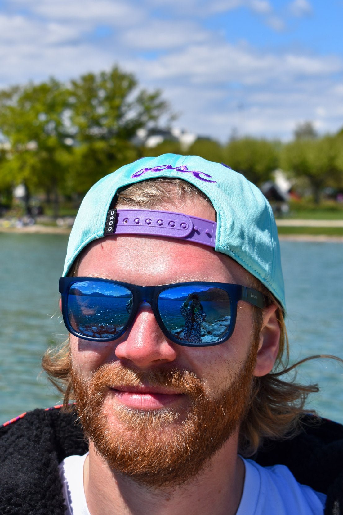 Casquette Powderclub Snapback - Aqua