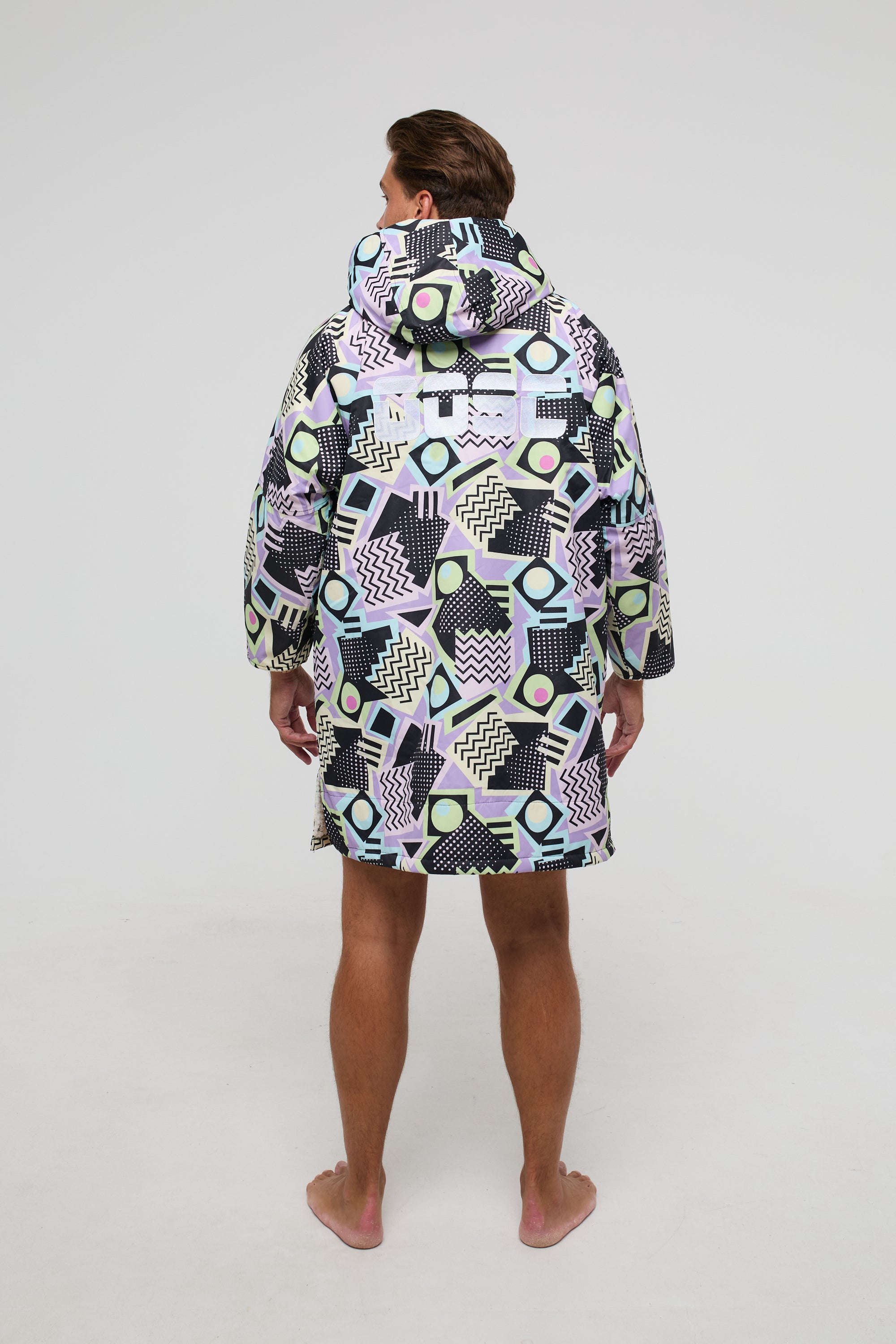 Saved By The Bell – Umkleidemantel aus recyceltem Sherpa-Gefüttert – Herren