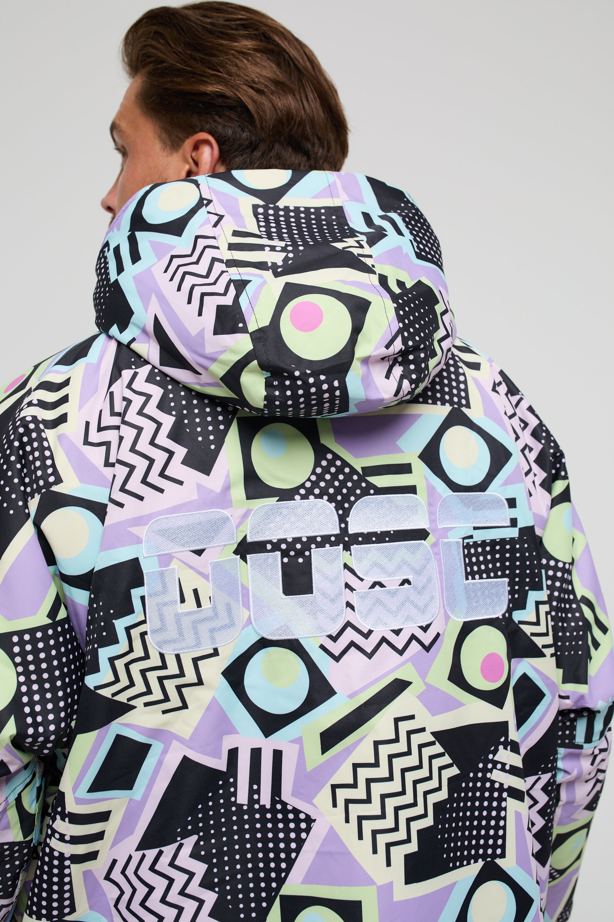 Saved By The Bell – Umkleidemantel aus recyceltem Sherpa-Gefüttert – Herren