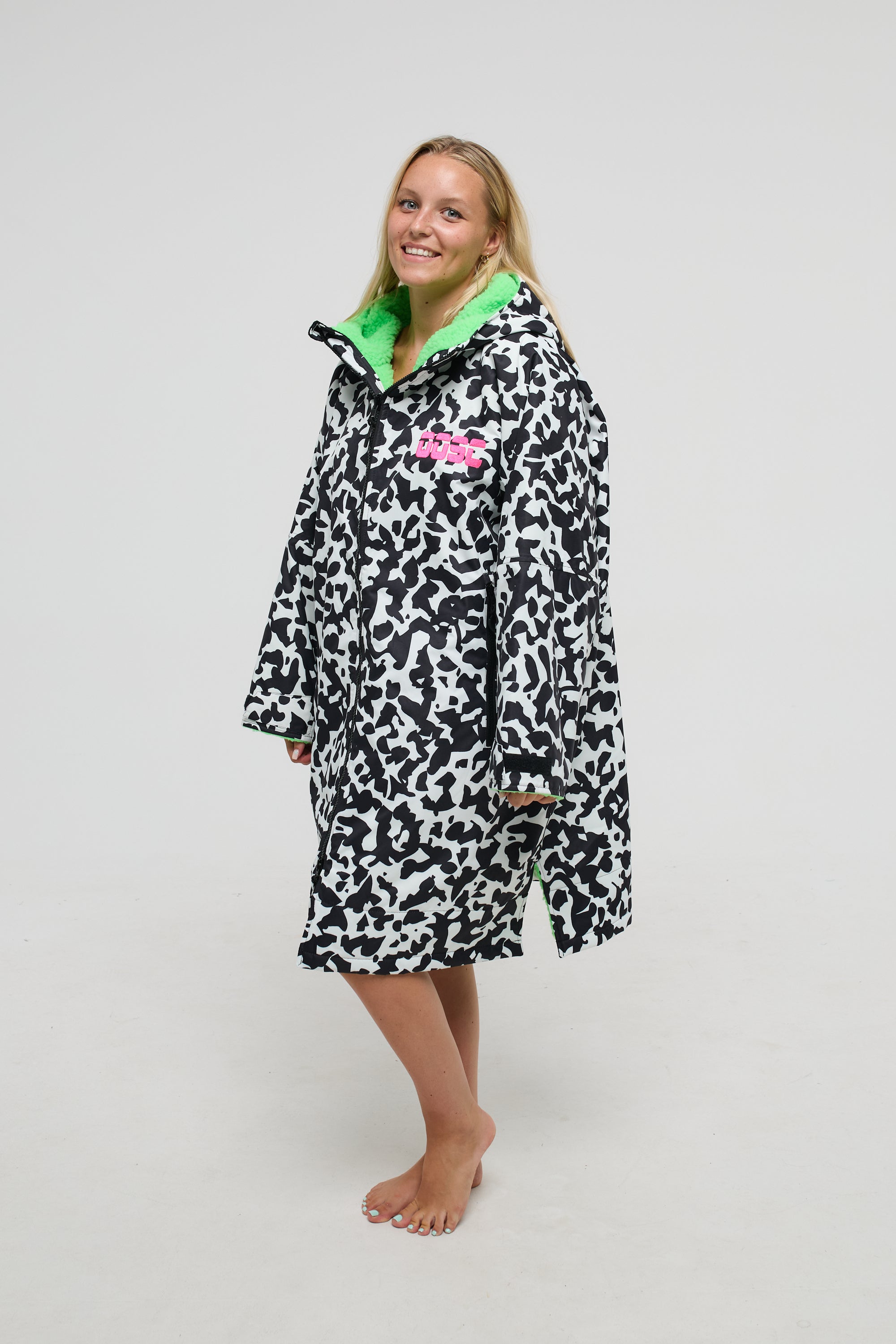 Penfold Wickelmantel aus recyceltem Sherpa-Futter – Damen