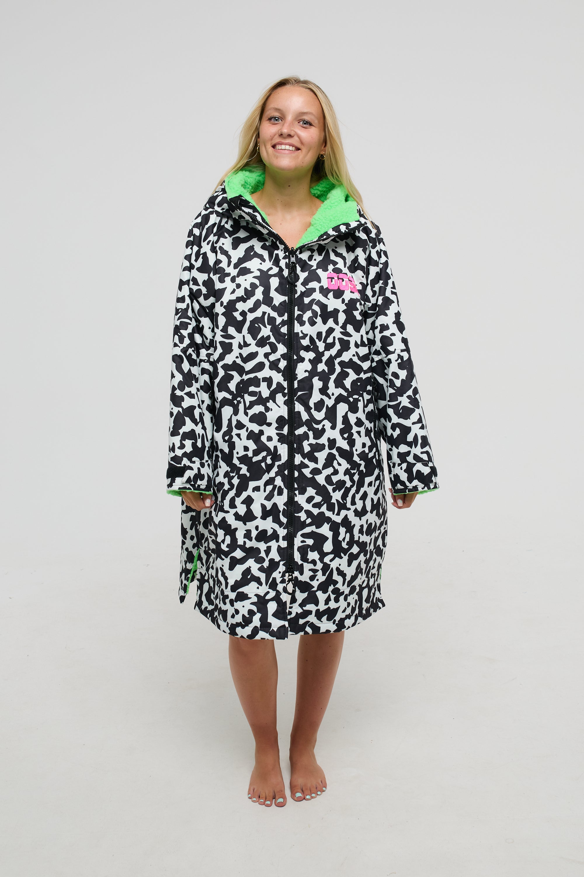 Penfold Wickelmantel aus recyceltem Sherpa-Futter – Damen