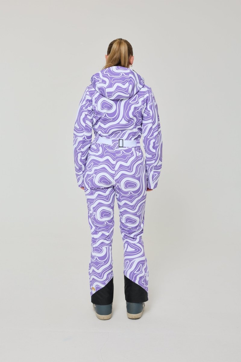 Amethyst Wave Ski Suit - OOSC Clothing