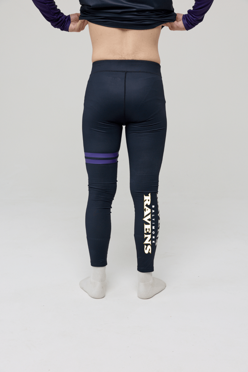 Baltimore Ravens Men's Baselayer Pant - OOSC Clothing
