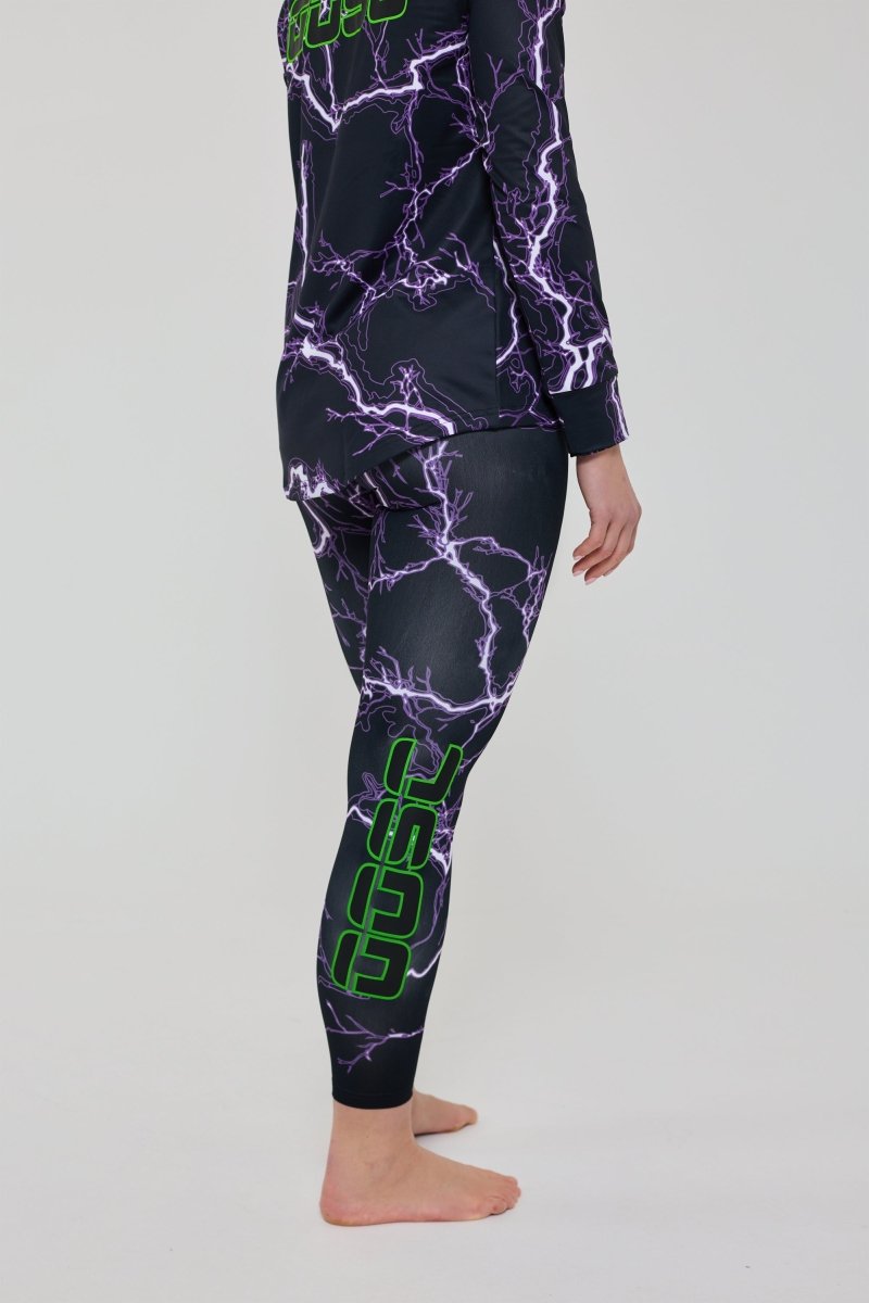 Baselayer Leggings - Thunderstruck Women's - OOSC Clothing