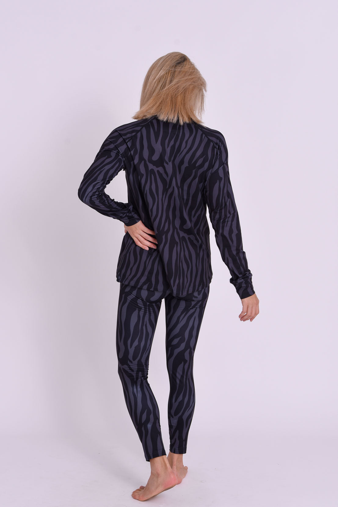 Baselayer-Oberteil - Black Tiger Damen