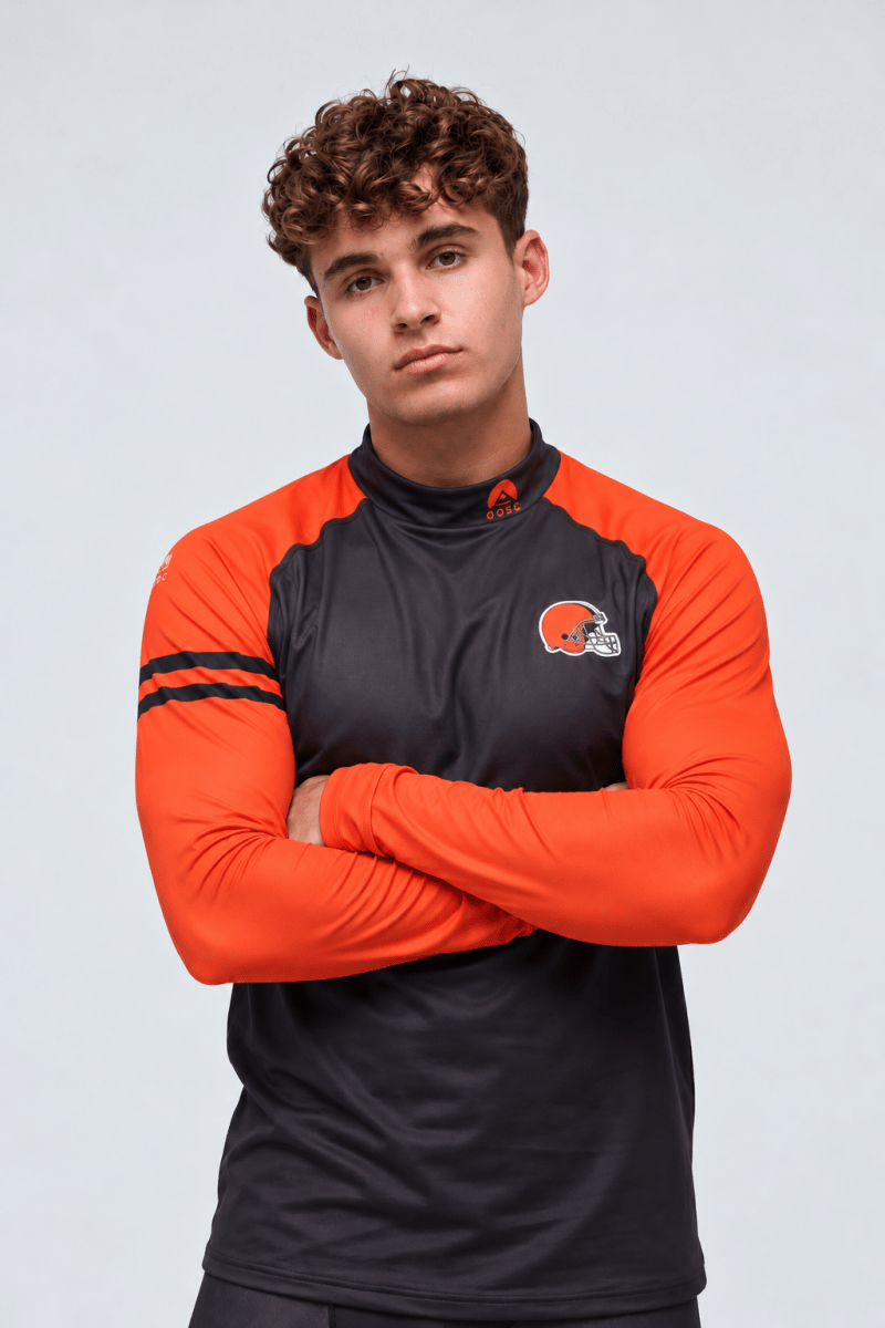 Cleveland Browns - OOSC X NFL Baselayer Top Men's - OOSC Clothing