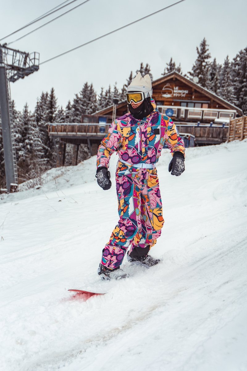 Comic Book Candy Ski Suit - Mens - OOSC Clothing