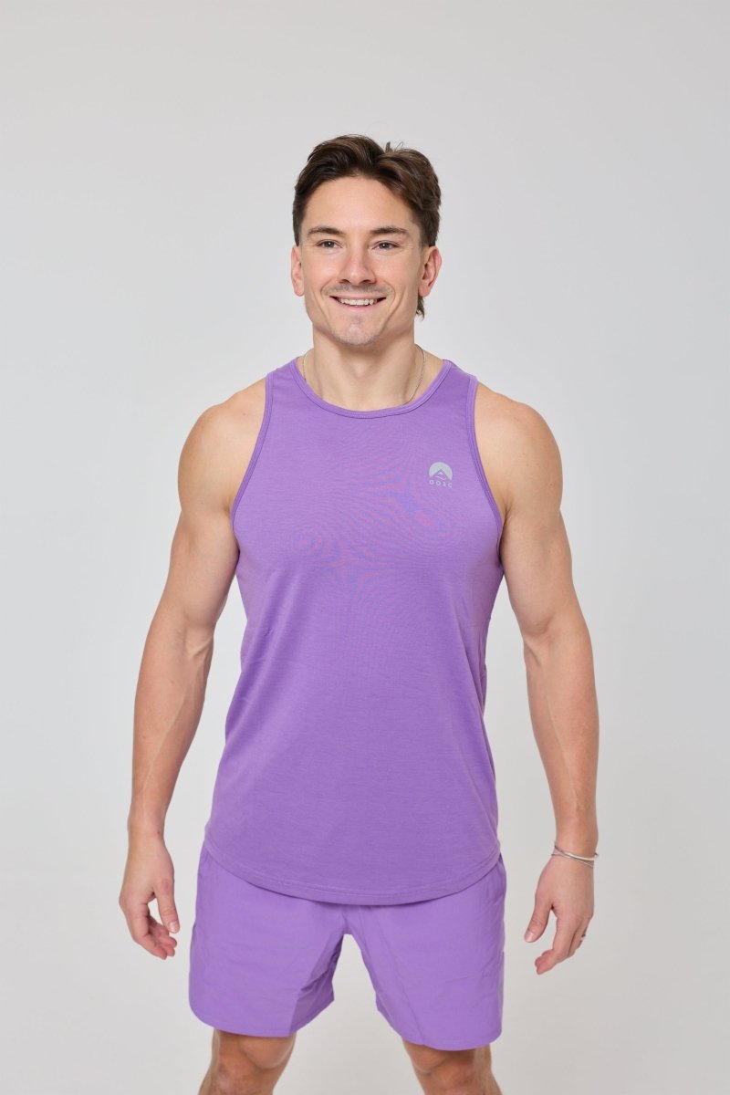 Elite Activewear Tank Purple - Men's - OOSC Clothing