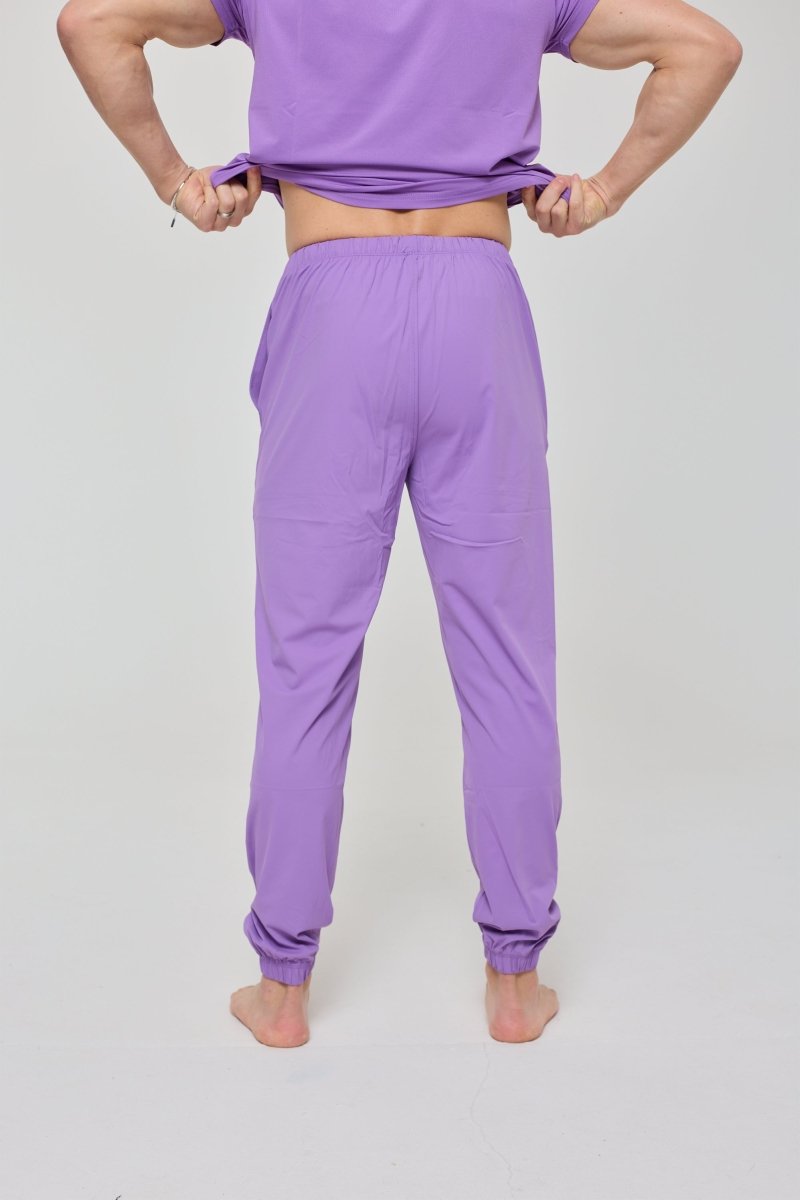 Elite Everyday Activewear Joggers - Purple - OOSC Clothing