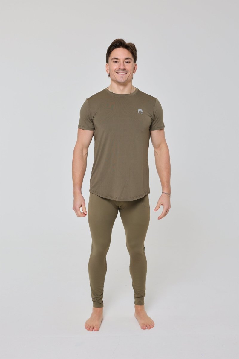 Elite Gym T-Shirt Khaki - Men's - OOSC Clothing