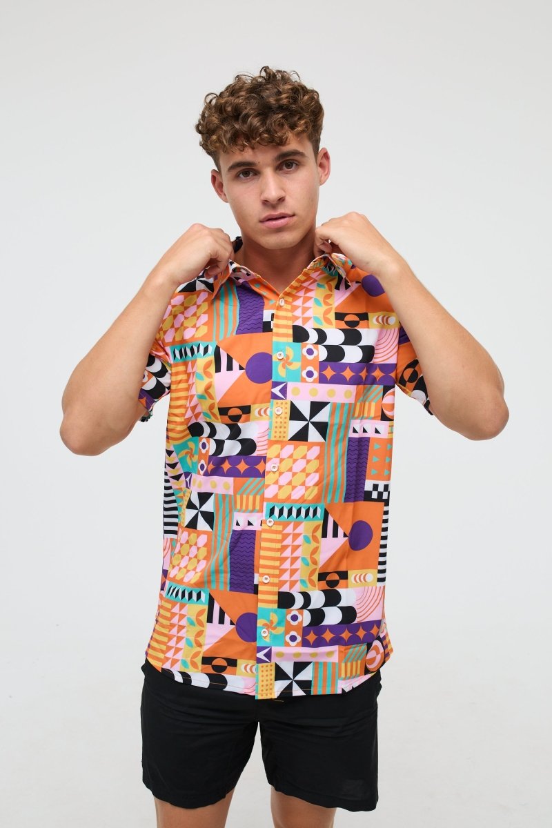 Endless Summer Men's Short Sleeve Shirt - OOSC Clothing