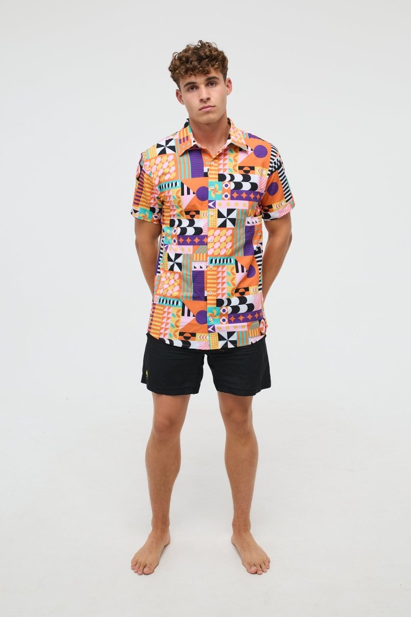 Endless Summer Men's Short Sleeve Shirt - OOSC Clothing