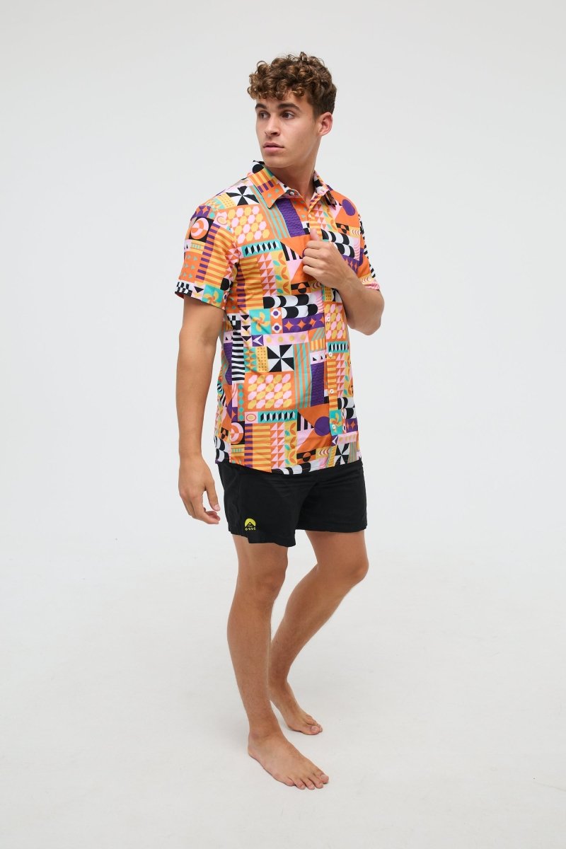 Endless Summer Men's Short Sleeve Shirt - OOSC Clothing