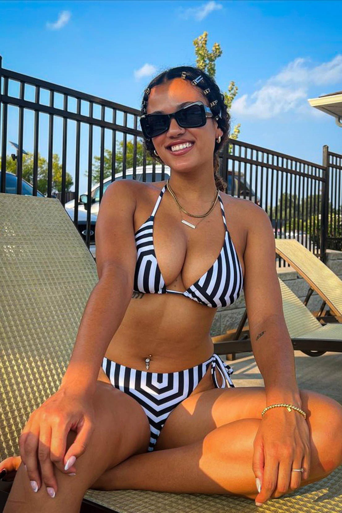 Fall Line Triangel-Bikinioberteil