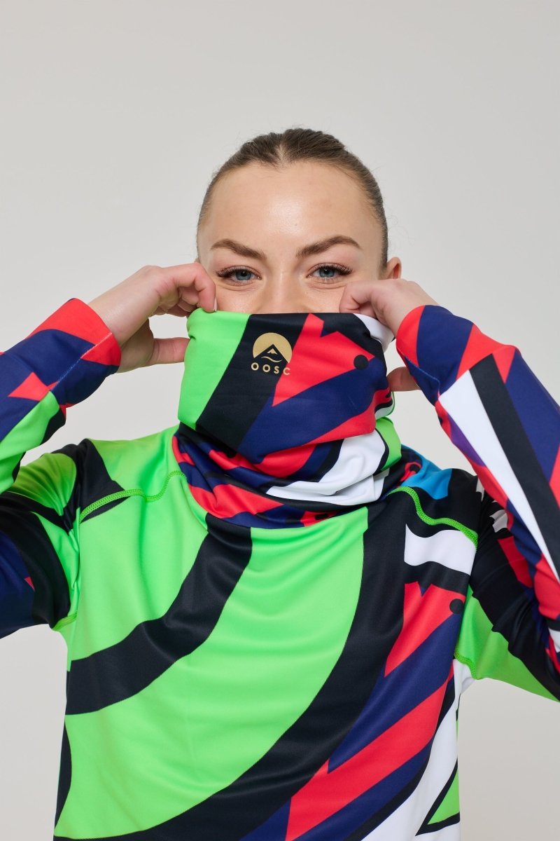 Fresh Prince X Women's High Neck Baselayer Top - OOSC Clothing