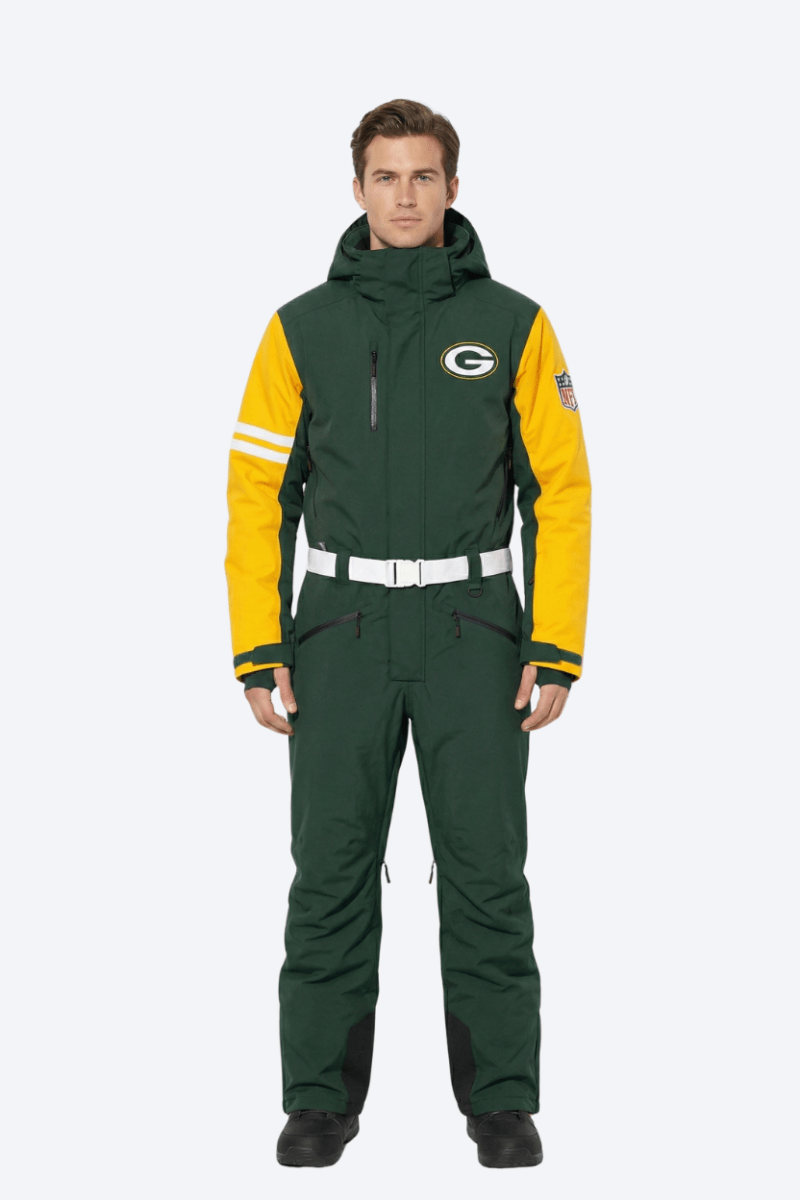 Green Bay Packers Men's Ski Suit - OOSC Clothing