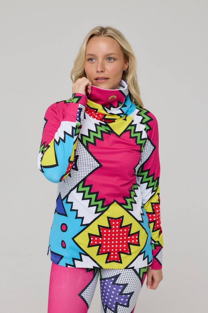 High Neck Baselayer Top Day Tripper - OOSC Clothing