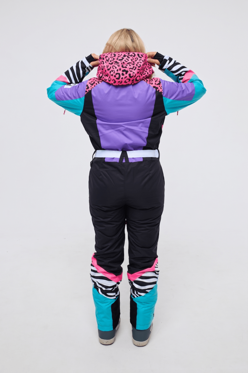 Hotel California Pink Shaped Women's Ski Suit - OOSC Clothing