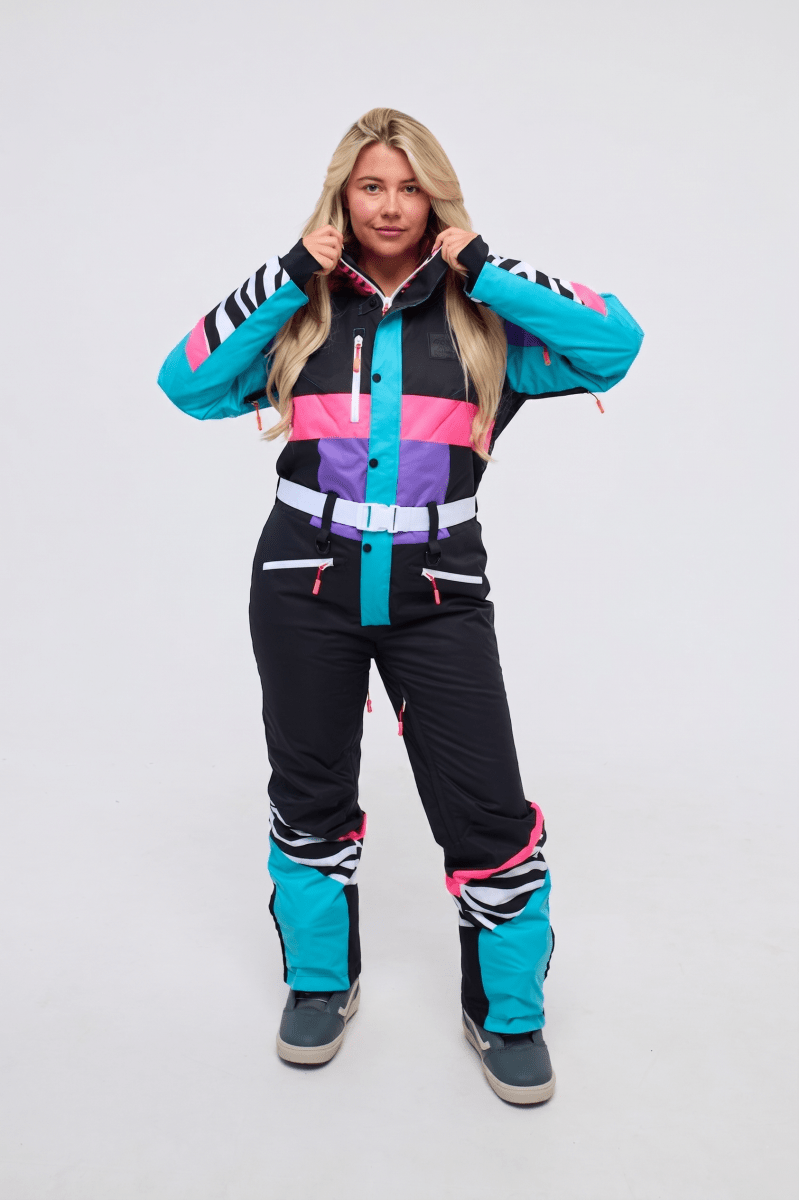 Hotel California Pink Shaped Women's Ski Suit - OOSC Clothing