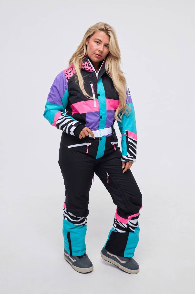 Hotel California Pink Shaped Women's Ski Suit - OOSC Clothing