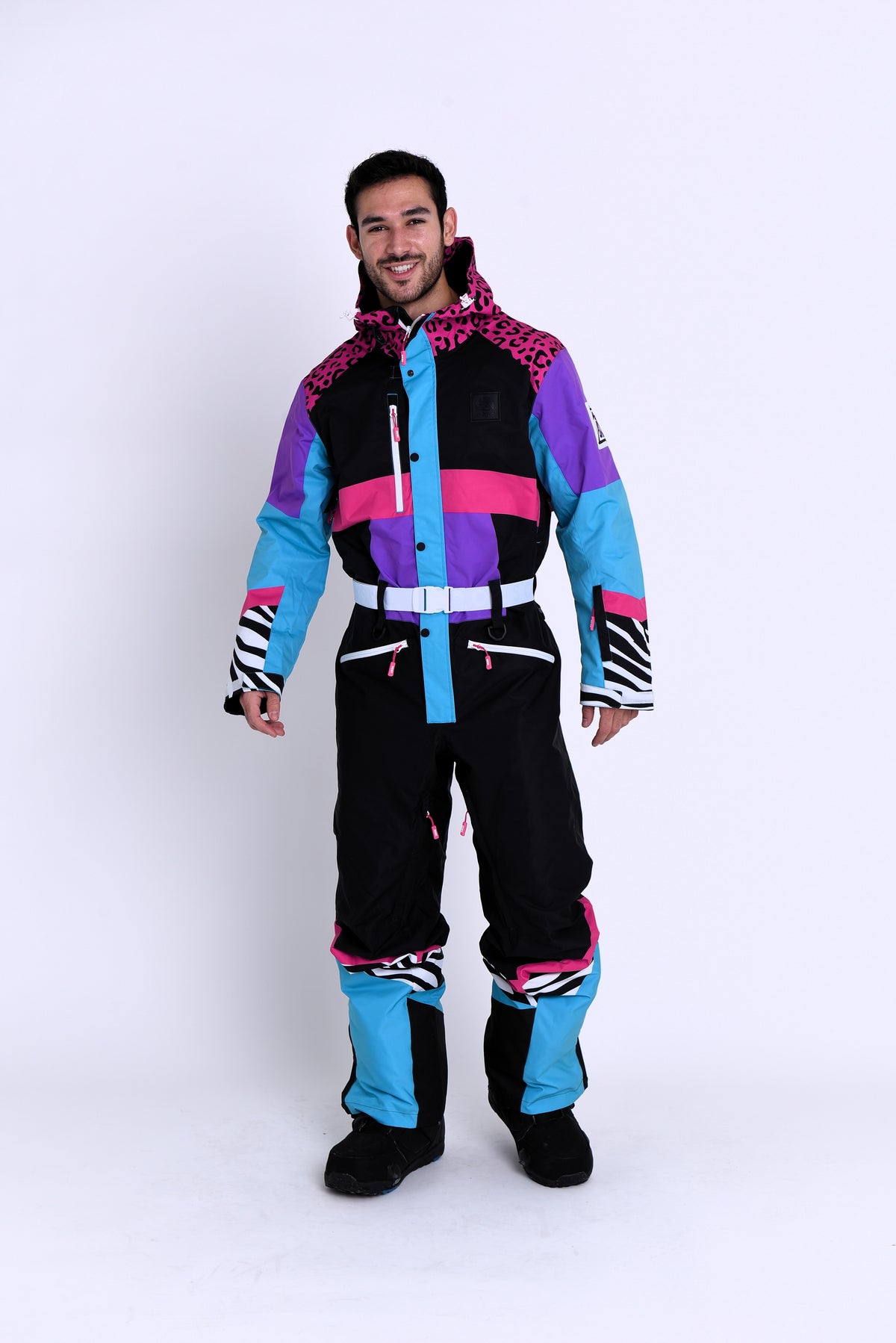 Hotel California Pink Ski Suit - Men's