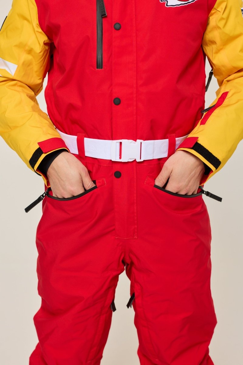 Kansas City Chiefs Men's Ski Suit - OOSC Clothing