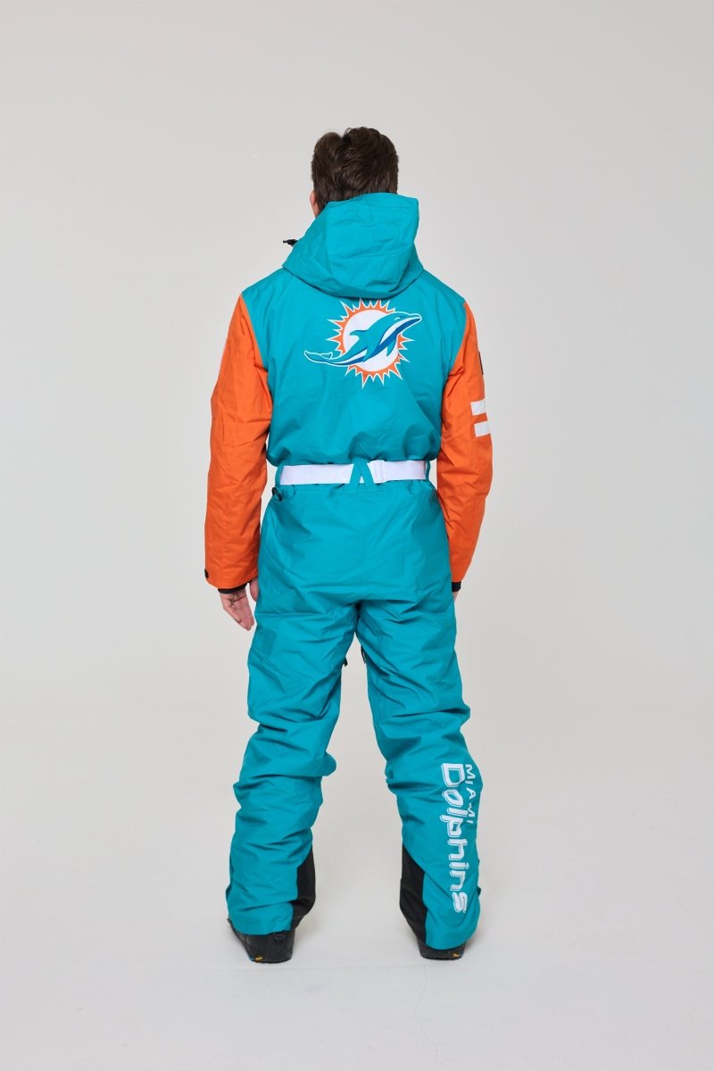 Miami Dolphins Men's Ski Suit - OOSC Clothing
