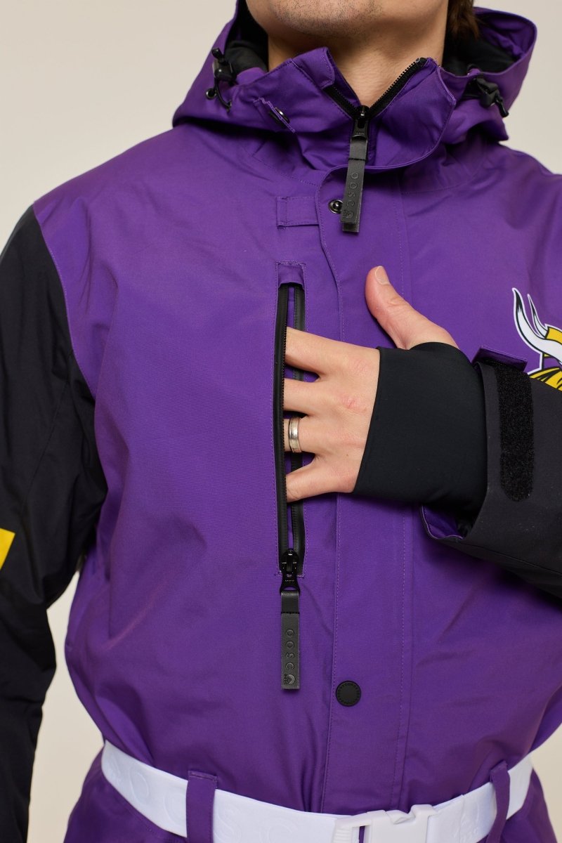 Minnesota Vikings Men's Ski Suit - OOSC Clothing