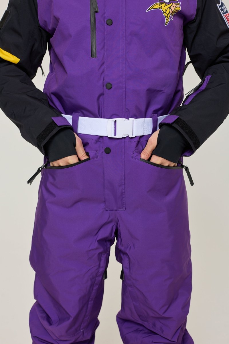 Minnesota Vikings Men's Ski Suit - OOSC Clothing