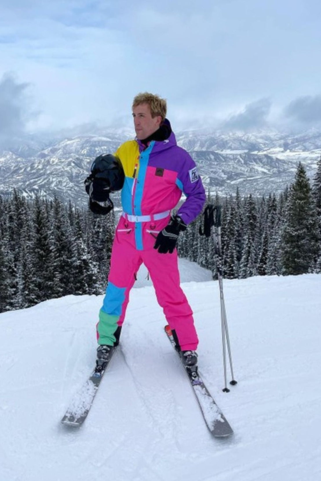 So Fetch Ski Suit  Pastel Multi-Coloured (Unisex) - OOSC Clothing