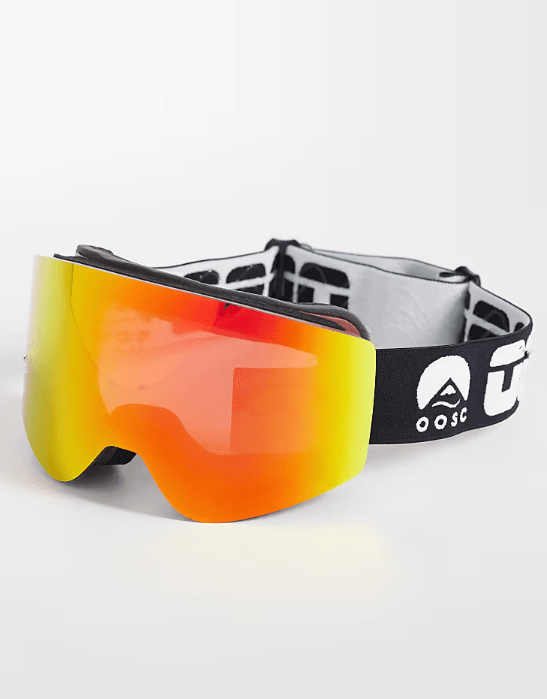 OOSC Vizion Ski & Snowboard Goggles - Black and White - OOSC Clothing
