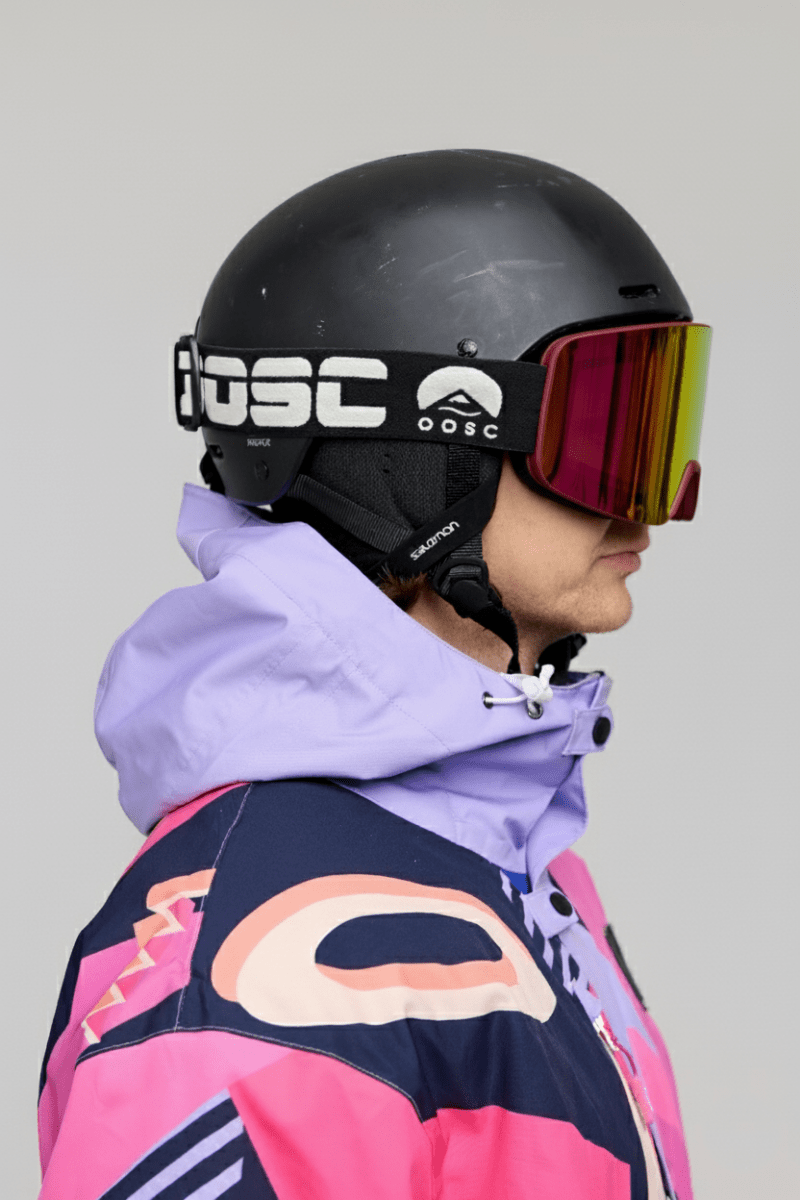 OOSC Vizion Ski & Snowboard Goggles - Black and White - OOSC Clothing