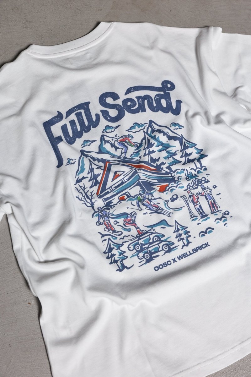 OOSC x Wellbrick Full Send T-shirt - OOSC Clothing