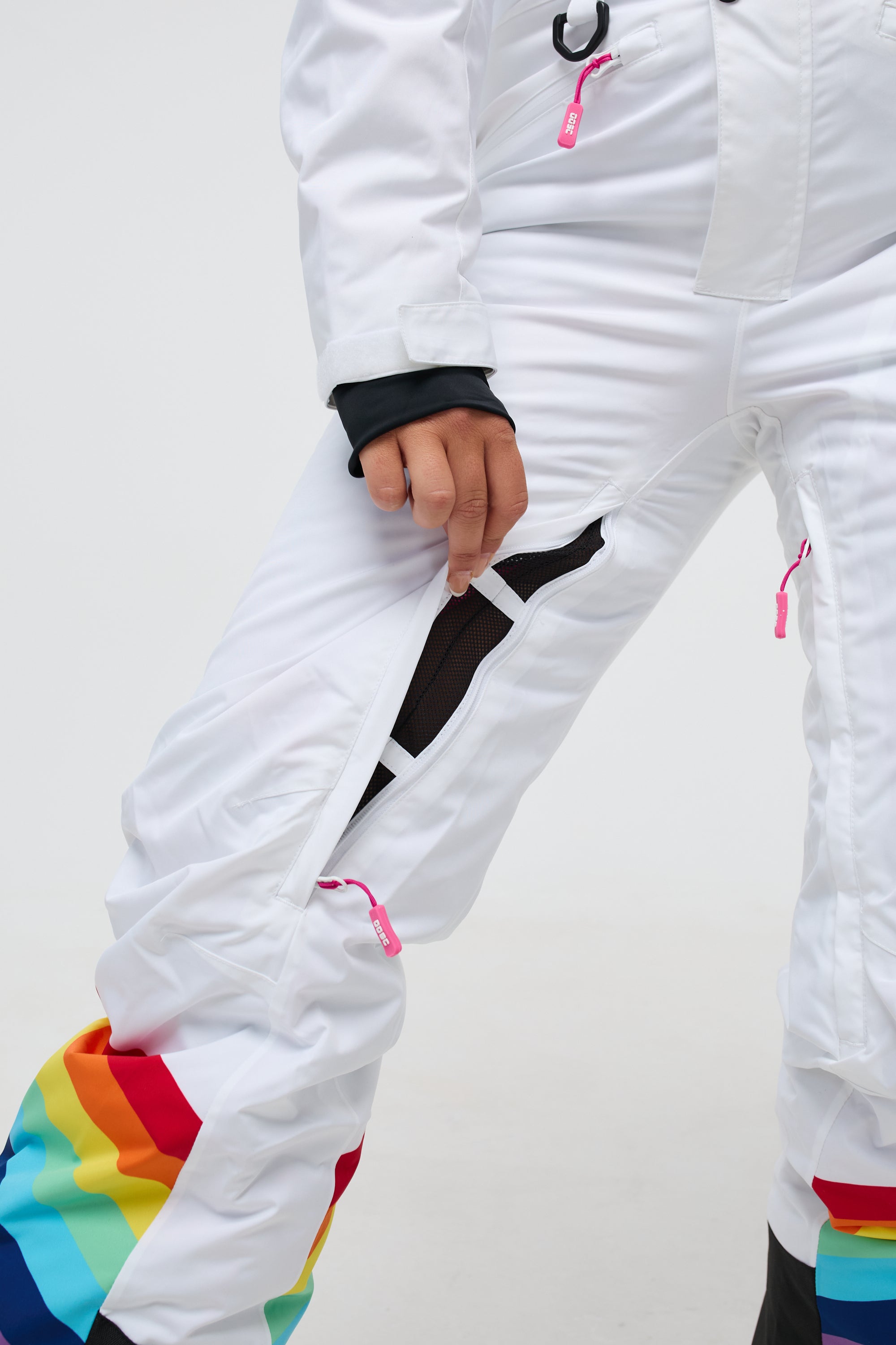 Rainbow Road Shaped Damen Skianzug