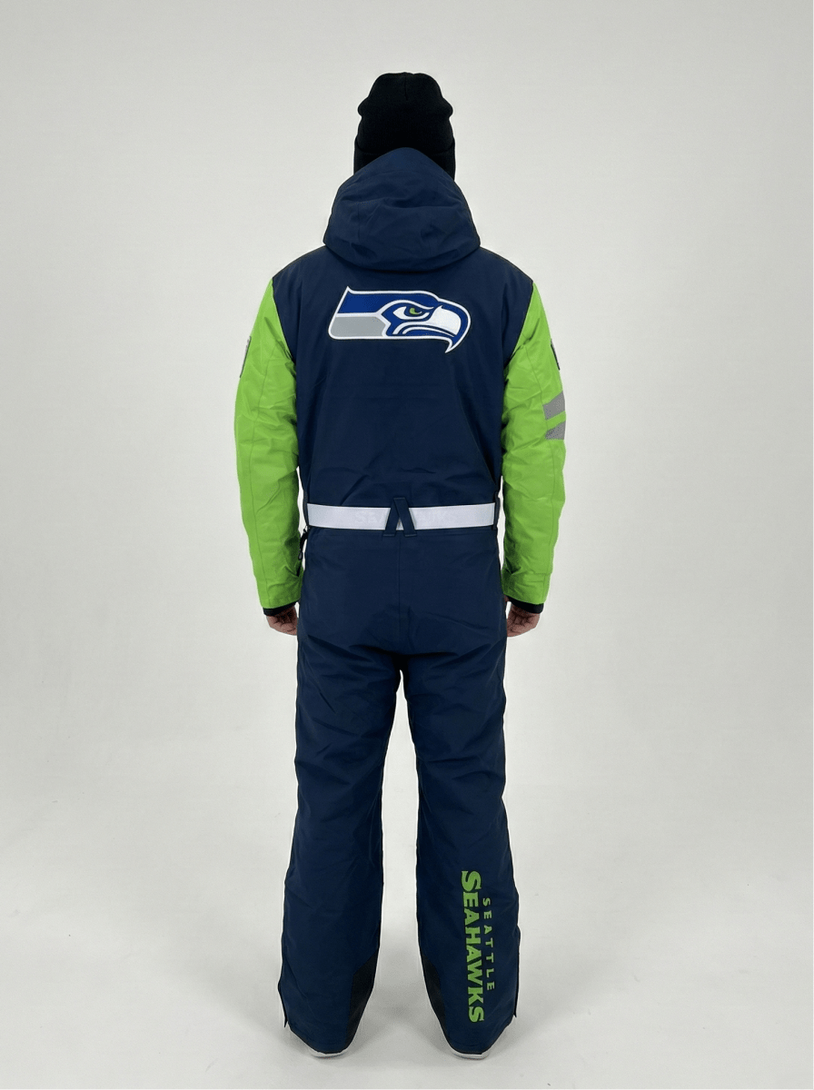 Seattle Seahawks Men's Ski Suit - OOSC Clothing