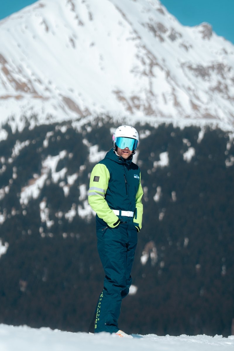 Seattle Seahawks Men's Ski Suit - OOSC Clothing
