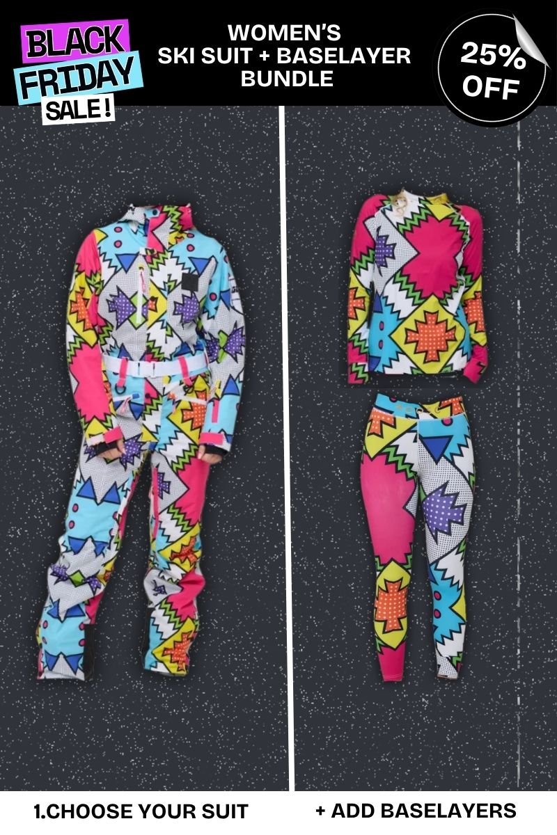 Women's Ski Suit and Baselayer Bundle - OOSC Clothing