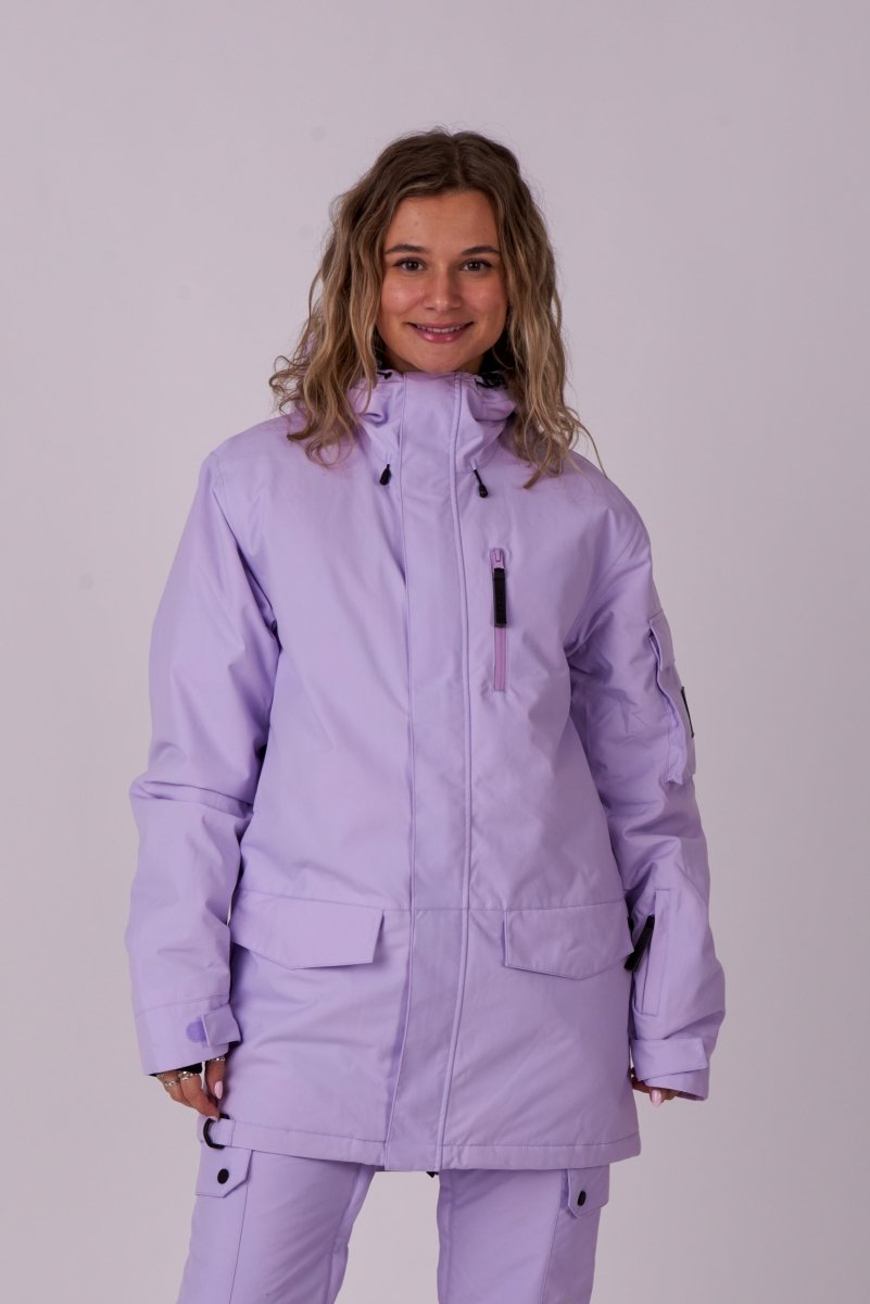 Lavender snowboard jacket on sale