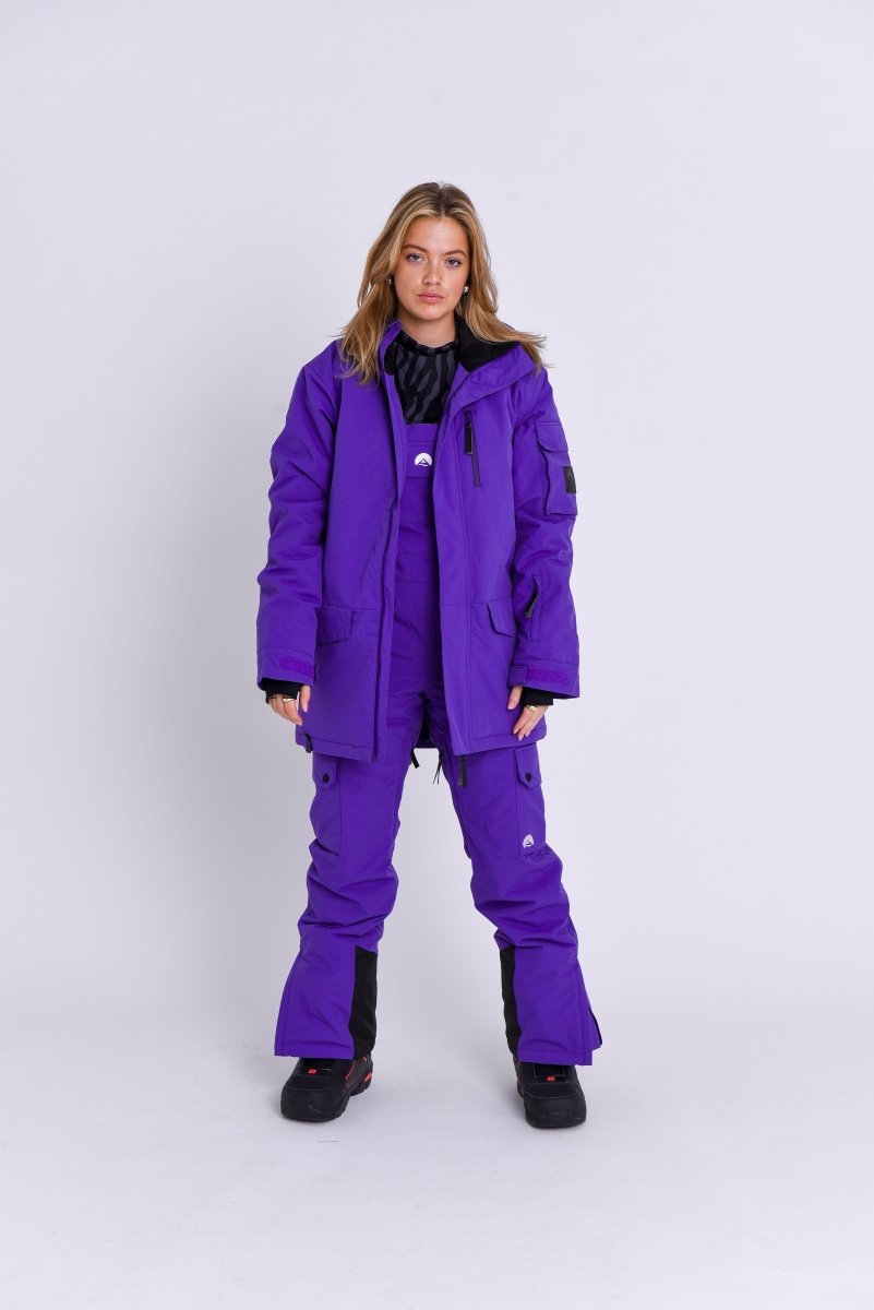 Yeh Girl Ski & Snowboard Jacket - Purple - OOSC Clothing