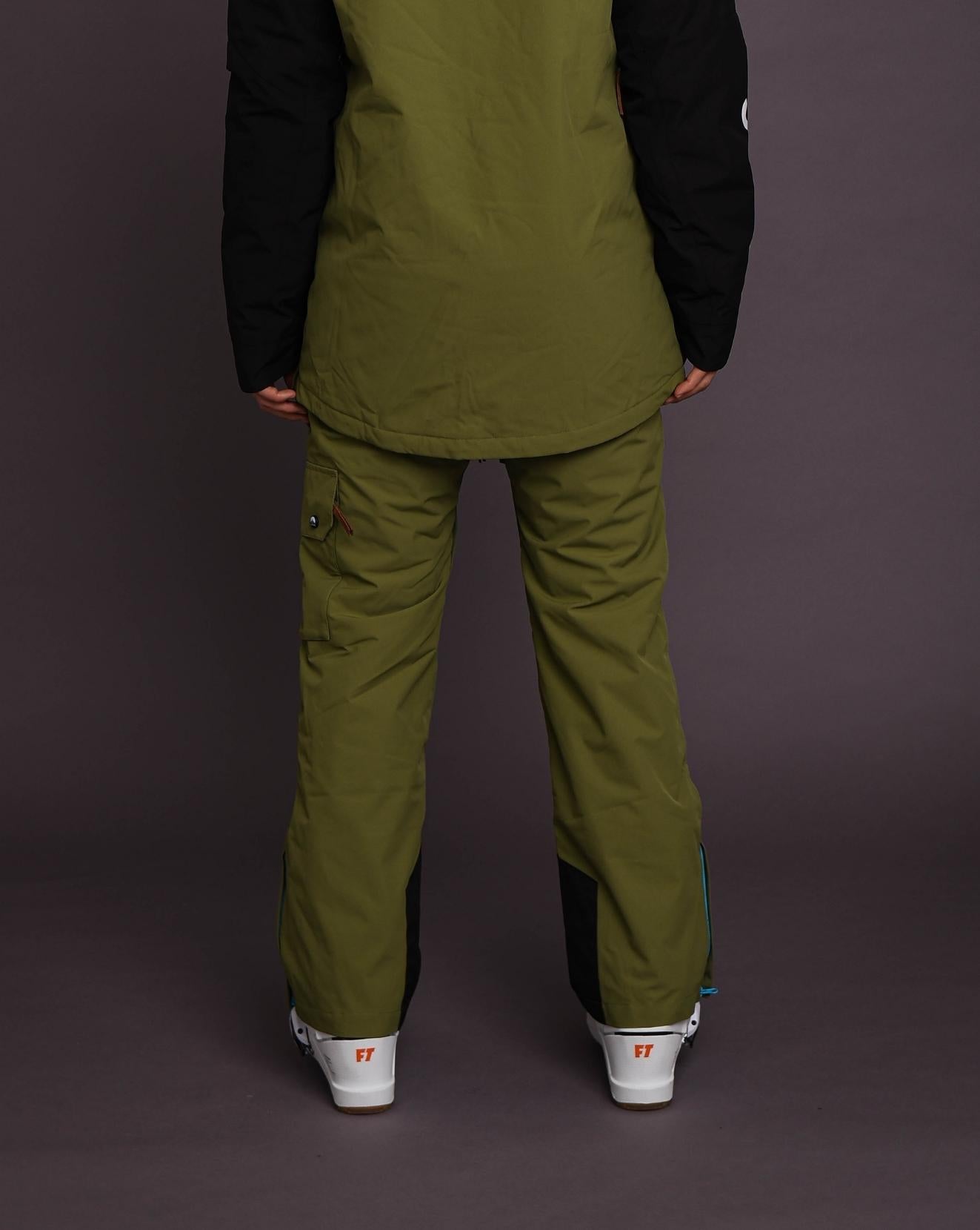 Fresh Pow Herren Ski- und Snowboardhose - Khaki